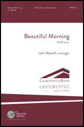 Beautiful Morning SSAATTBB choral sheet music cover Thumbnail